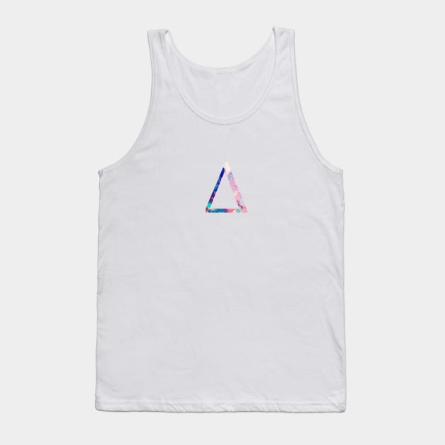 Rainbow Marble Delta Tank Top by AdventureFinder